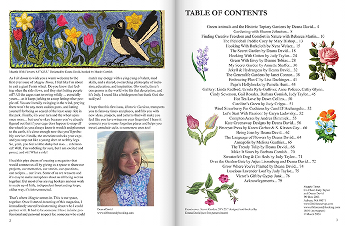 Magpie Times Historic Gardens Digital version, SALE 40% off!