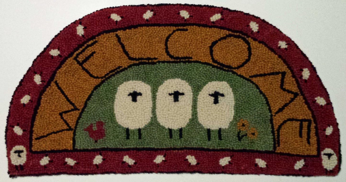 Welcome Sheep Kit, 11"x20"