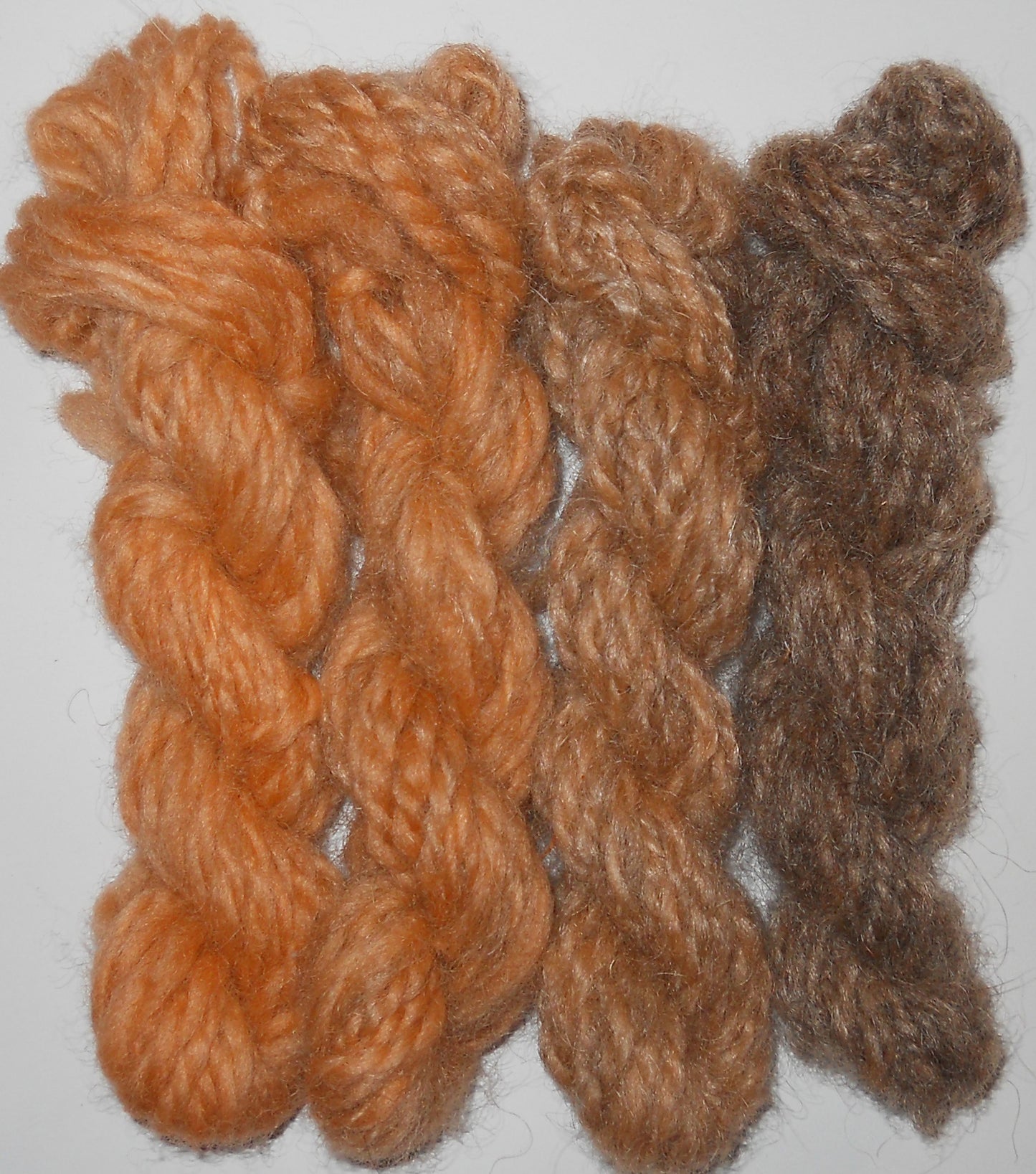 Yarn Sampler, Handspun Yarn