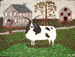 Jacob Farm Rug, 36"x25"