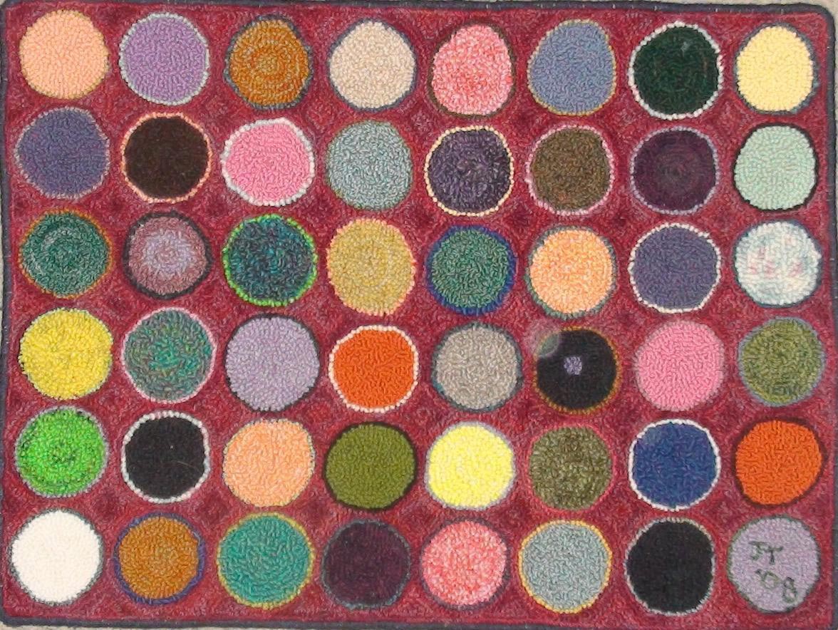 Penny Rug Small, 21"x28.5"