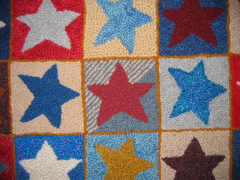 Stars Rug, 29.5"x20"