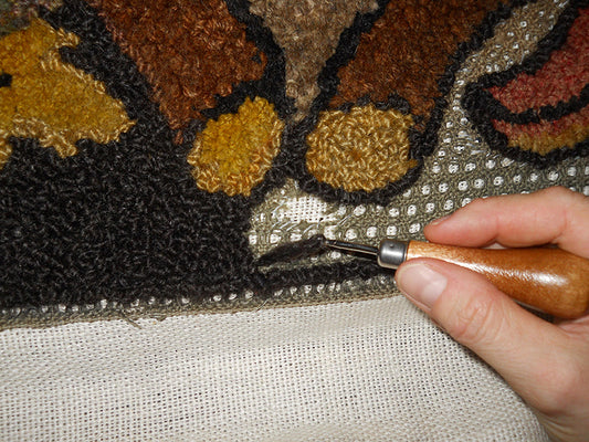 Repairing Hooked Rugs