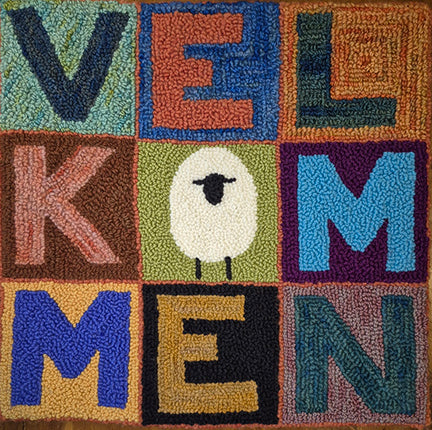 Velkommen Mat, 16.5x16.5