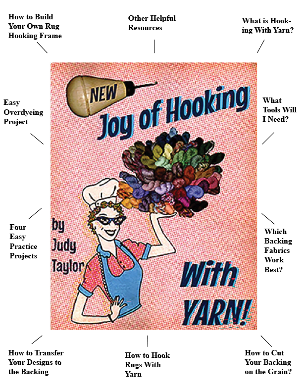 Book 1, The NEW Joy of Hooking With Yarn! SALE 20% off
