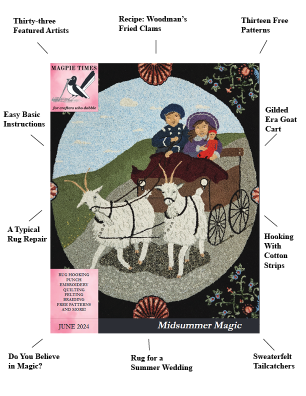 Magpie Times: Wish You Were Here print (lightly scuffed)