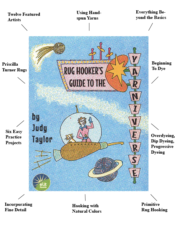 Book 2, Rug Hooker's Guide to the YARNIVERSE! SALE 20% off!