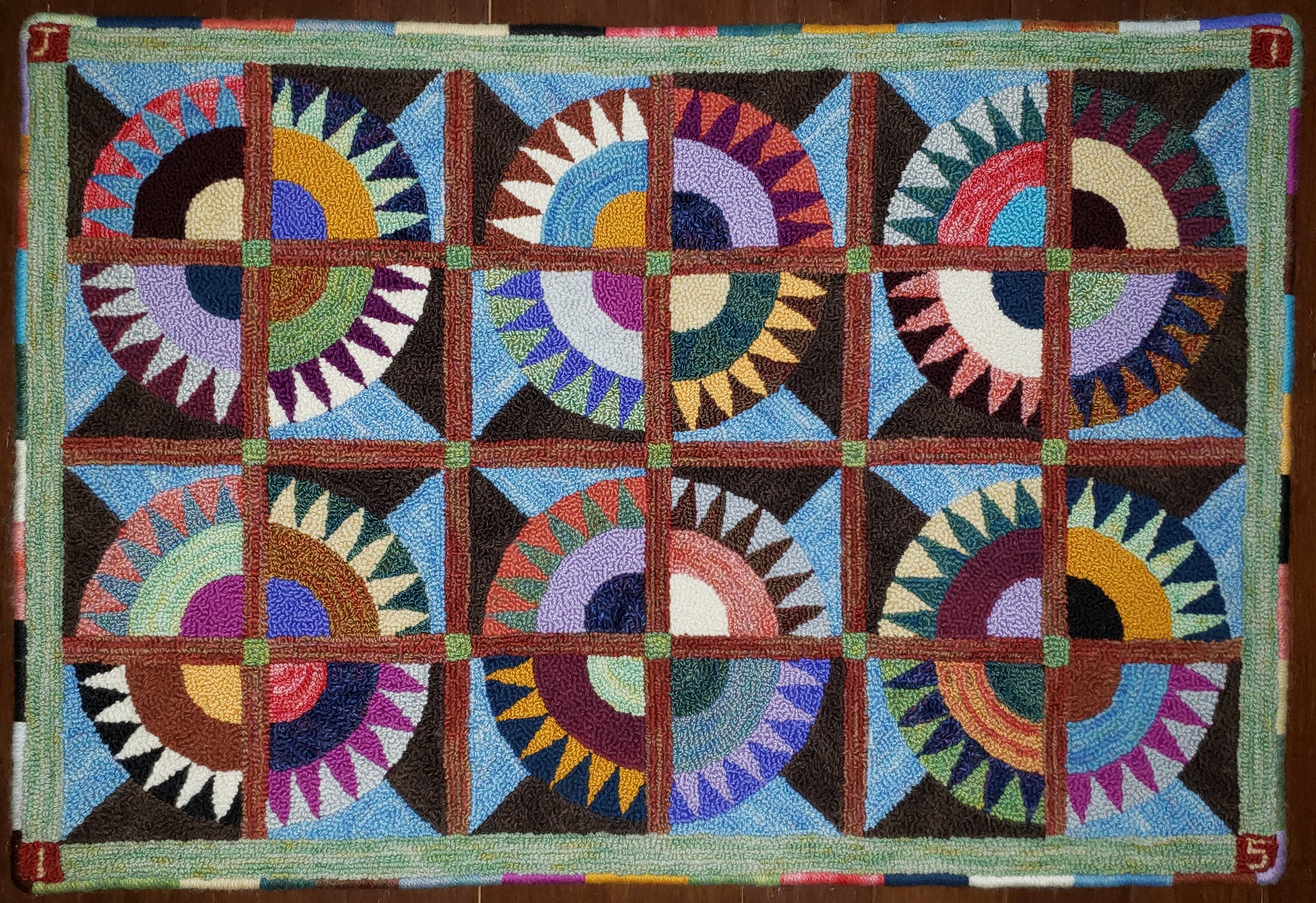 Crown of Thorns Rug, 36"x22"
