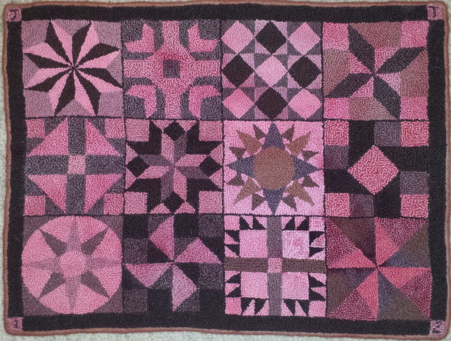 Block Party Rug, 23.5"x30"