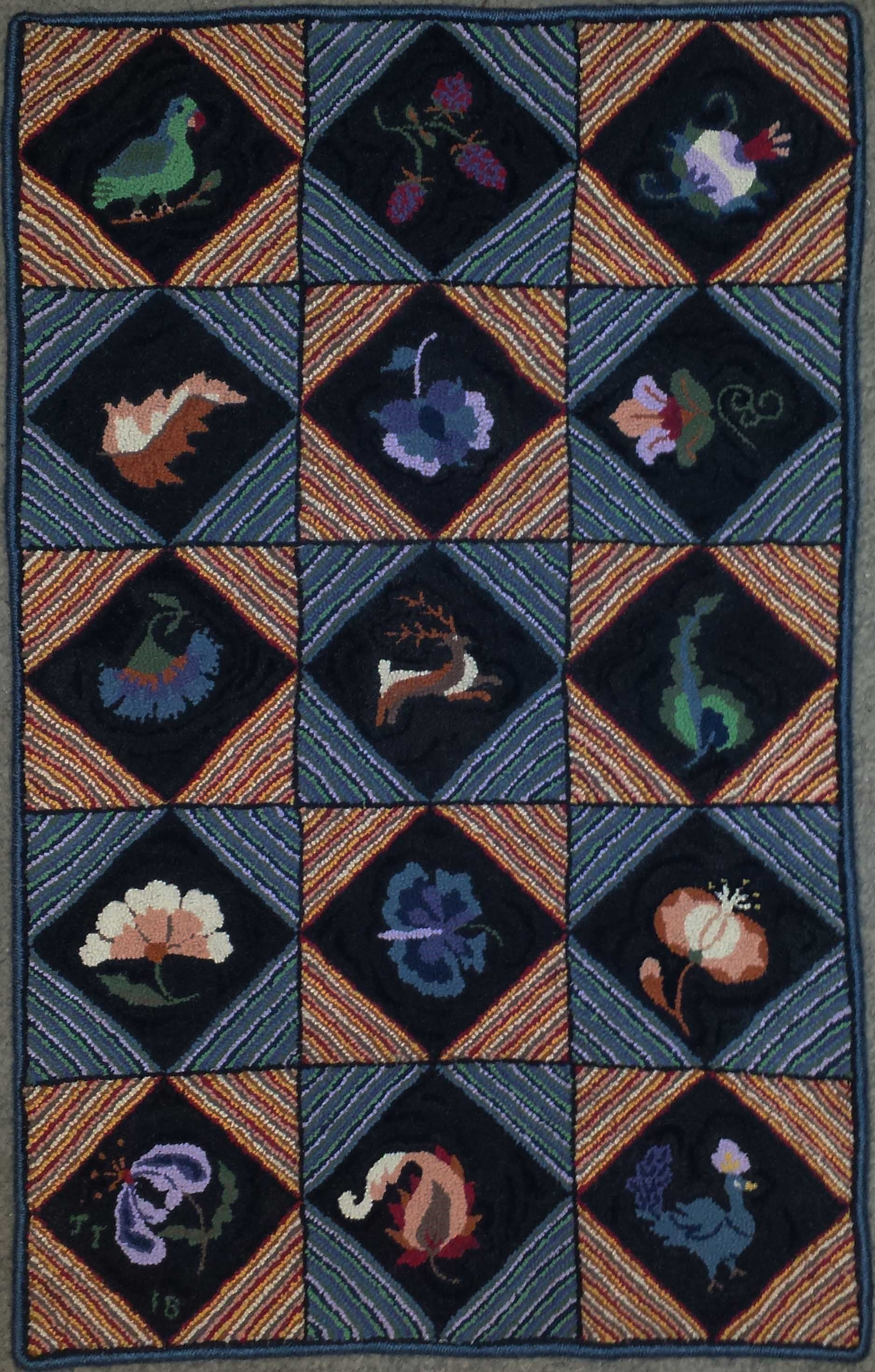Demelza Rug, 24.5"x39"