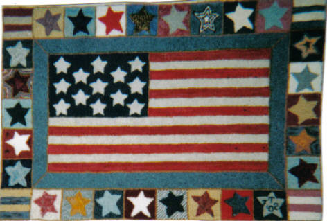 Flag Custom Rug 27"x40"