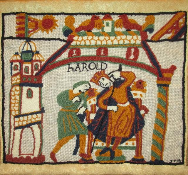 Bayeux Tapestry, Three Kings, 20"x51"