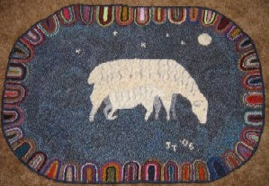 Night Nursing Rug, 35"x24"