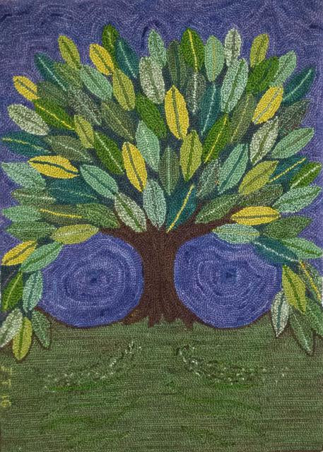 Tree of Life Pattern on linen, 22"x30.5"