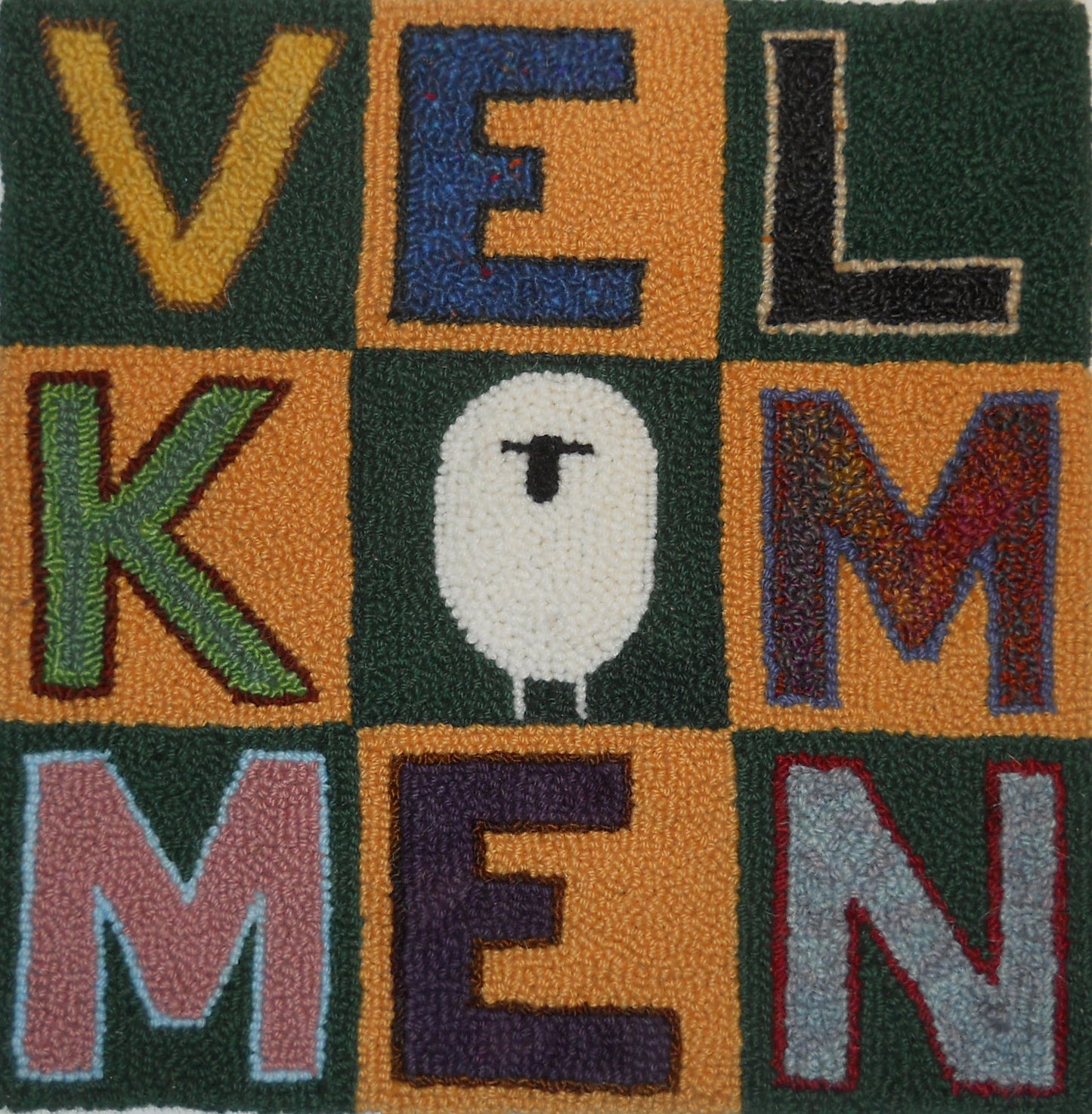 Velkommen Kit, 16.5"x16.5"