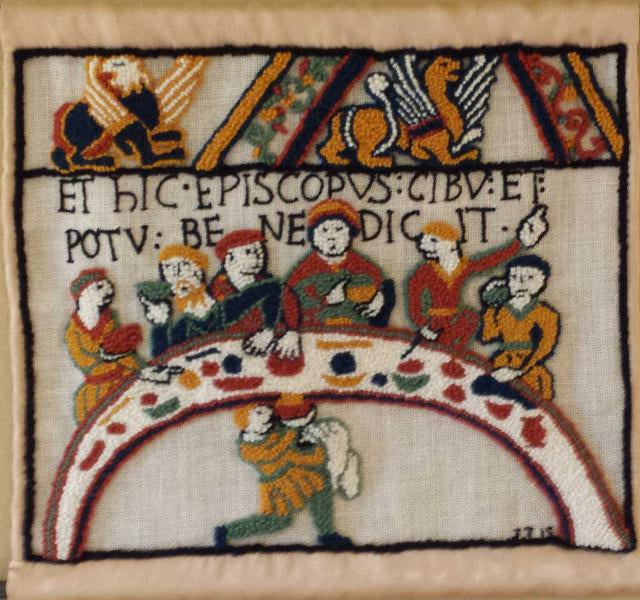 Bayeux Tapestry, Three Kings, 20"x51"